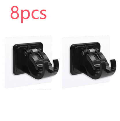 No Punching Traceless Sticker Curtain Rod Hook Multi-function Bracket