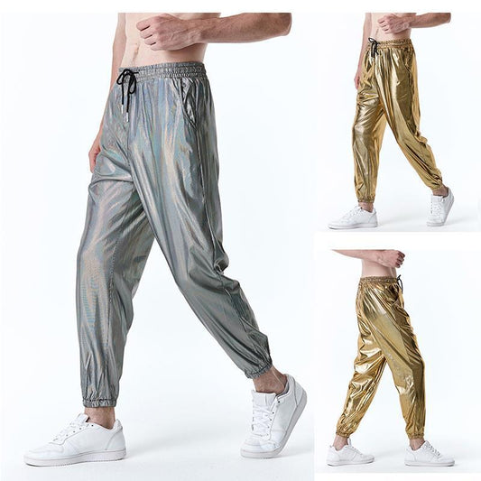 Fashion Beauty Strip Gilded Leggings