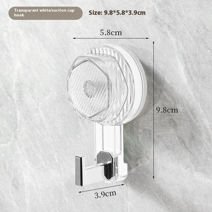 Strong Suction Cup Hook - Punch-Free Seamless Rotation