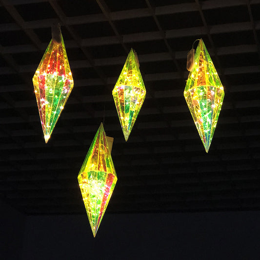 DIY Hanging Stage Ceiling Window Display Lighting Props