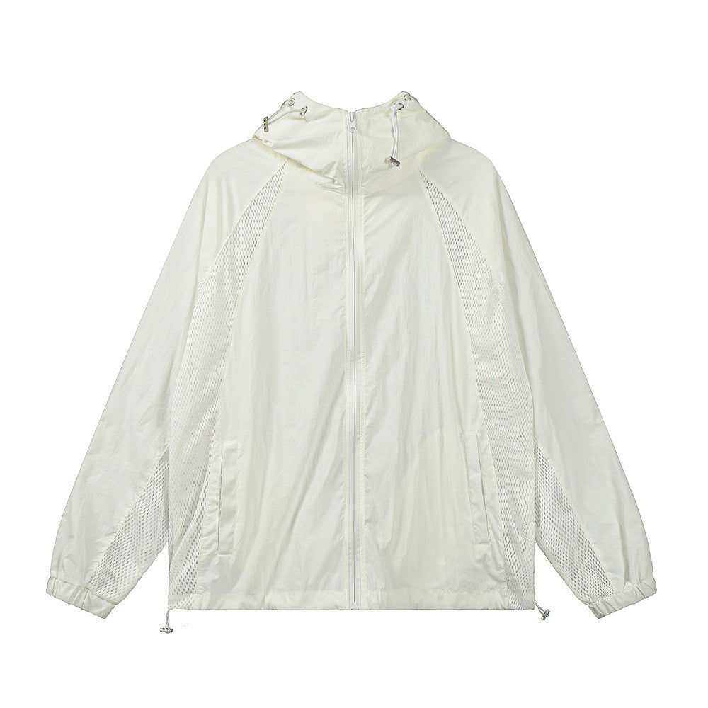 Sun Protection Clothing - Lightweight Long Sleeve Hooded Jacket