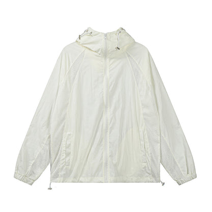 Sun Protection Clothing - Lightweight Long Sleeve Hooded Jacket