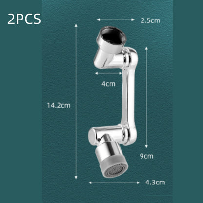 Universal Faucet Washbasin - Multifunctional 1080° Rotation Splash Proof