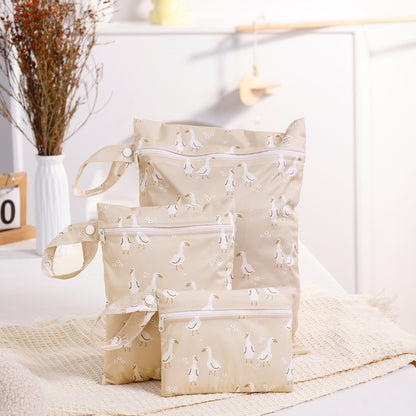 Creative Printed Clothing Storage Bag