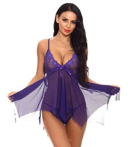Elegant Temptation Lace Slipping Dress – Sophisticated and Stylish