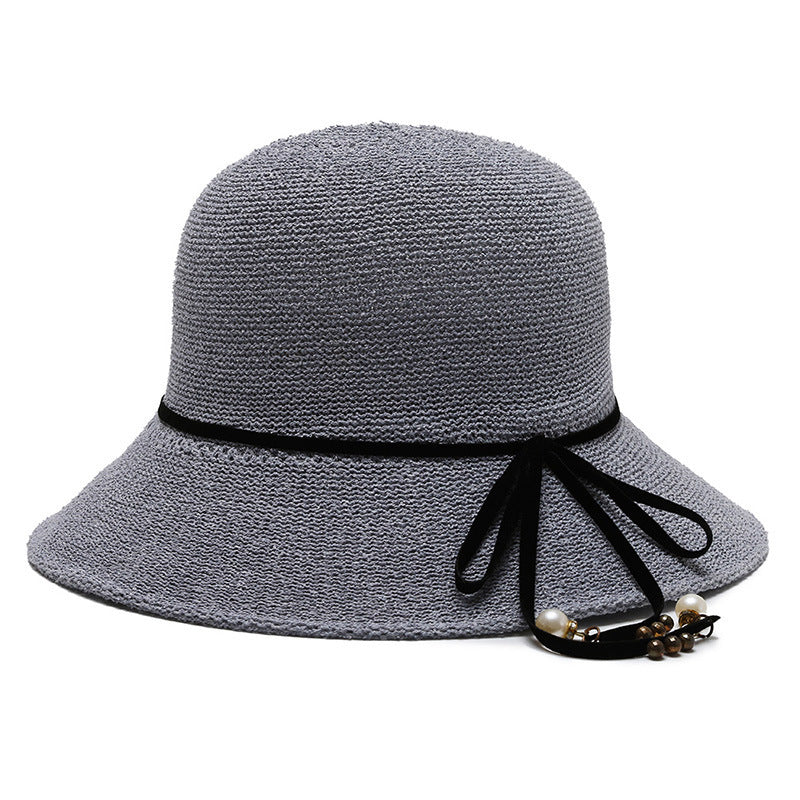Korean Style Dome Fisherman Breathable Sun Hat