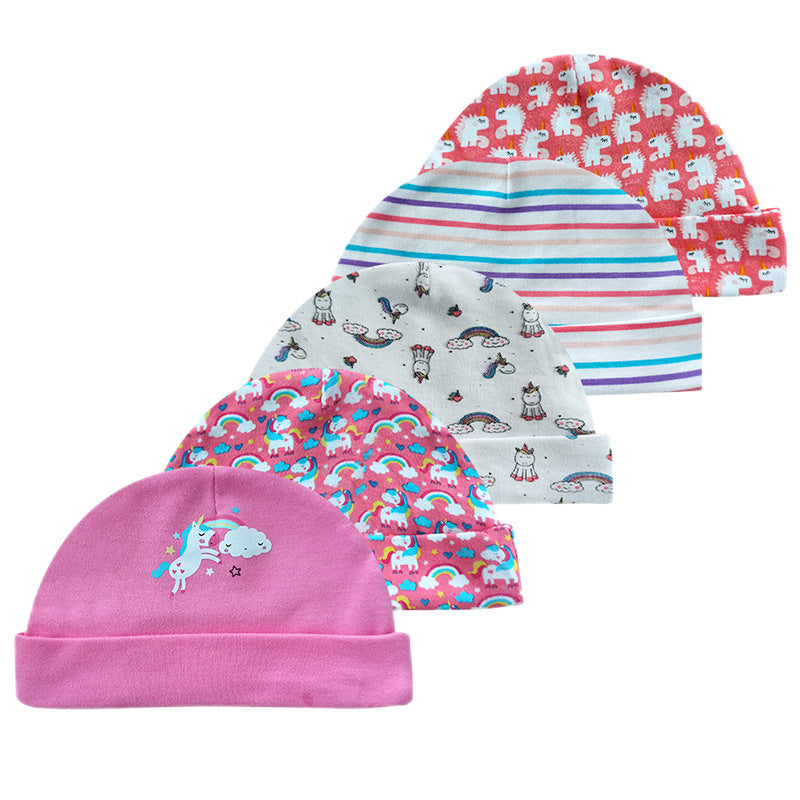 Cotton Newborn Four Seasons Baby Cap