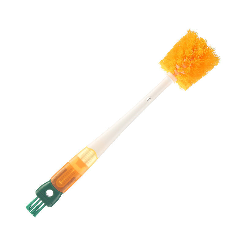 Multifunctional Five-in-one Cup Brush Long Handle Kitchen Gadgets