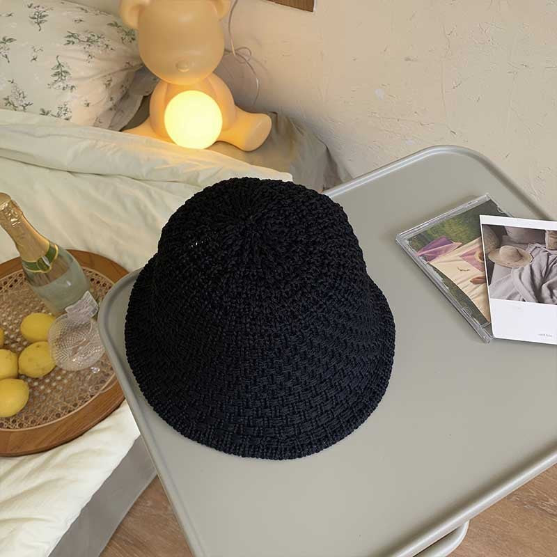 Fashion Knitted Round Top Fisherman Hat