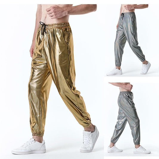 Fashion Beauty Strip Gilded Leggings