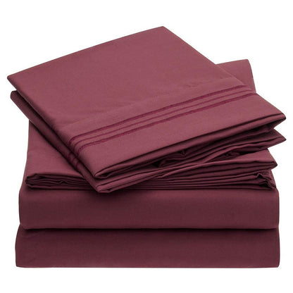 Solid Color Bed Sheet Sanding