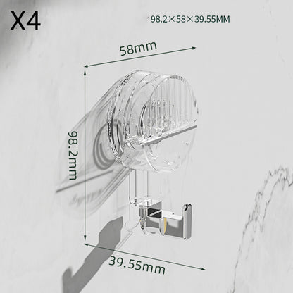 Non-Punching Bathroom Scratch-Free Strong Adhesive Suction Cup Hook