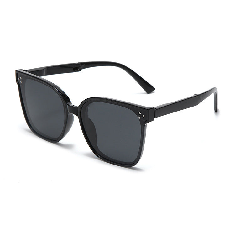 Folding Polarized Box Sunglasses for Women
