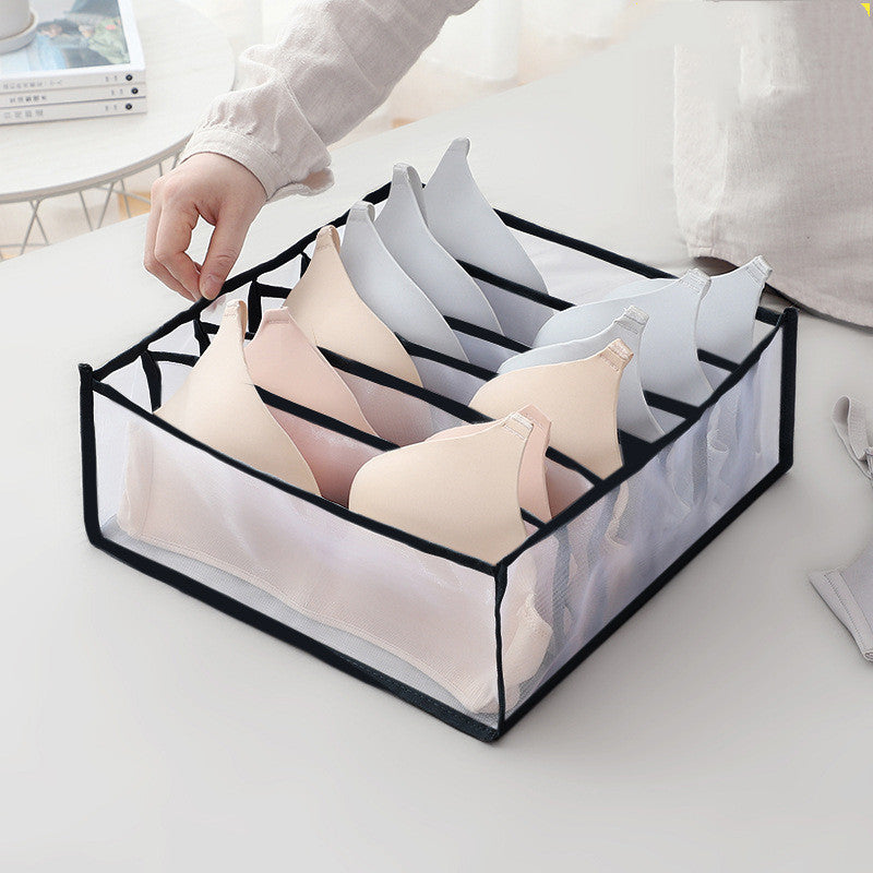 Foldable Mesh Storage Box - Versatile small wear Organizer