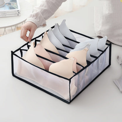 Foldable Mesh Storage Box - Versatile small wear Organizer