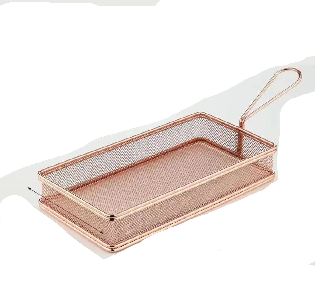 304 Stainless Steel Chips Basket Mini Frying Basket