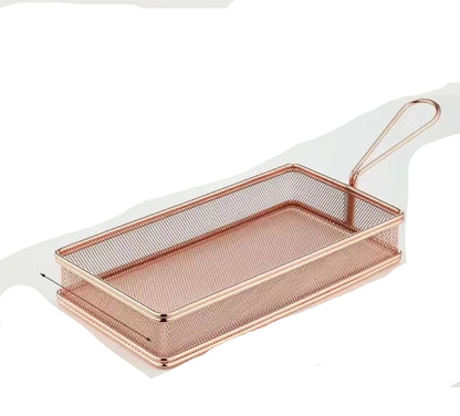 304 Stainless Steel Chips Basket Mini Frying Basket