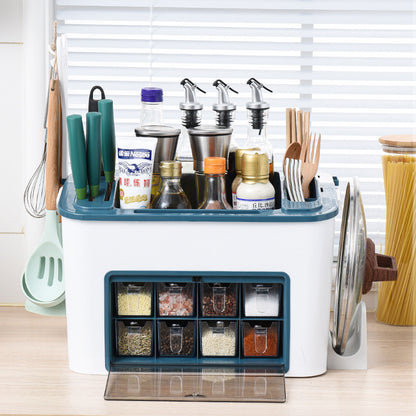 Kitchen Storage Rack Seasoning Supplies Storage Box