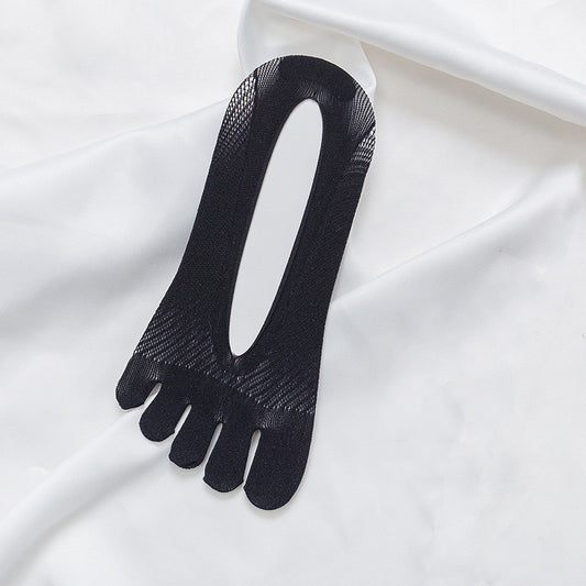 Thin Velvet Five Toe Socks - Breathable & Comfortable for Men and Women