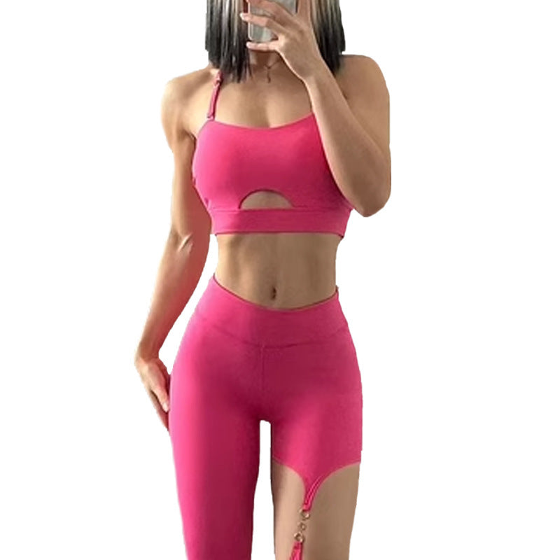 Fitness Running Women's Top Beauty Back Yoga Clothes
