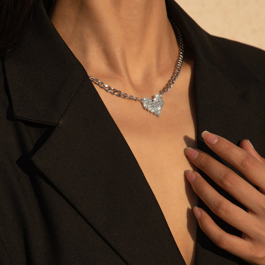 Accessories Fashion All-match Single-layer Tassel Necklace for Women