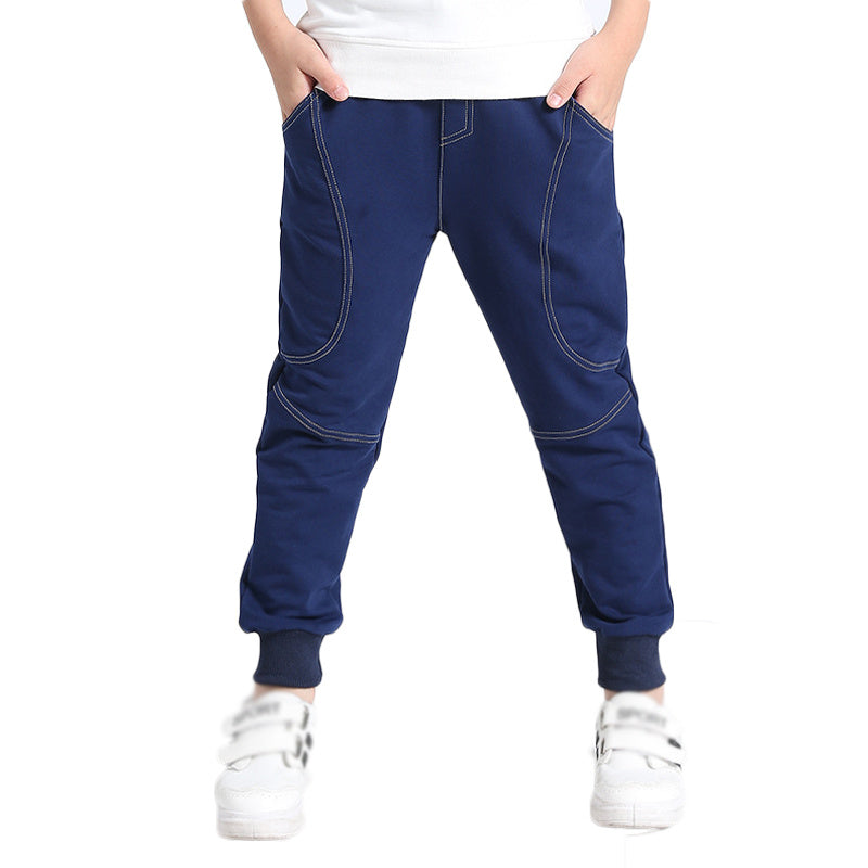 Spring and Autumn Children's Pure Cotton Casual Sports Pants