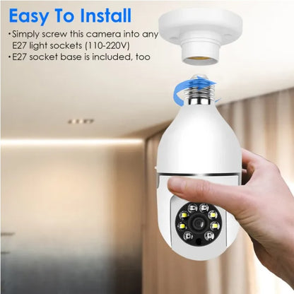E27 WiFi Bubble Camera