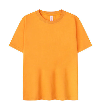 Children's Solid Color Round Neck Short Sleeves T-shirt