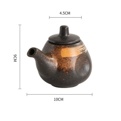 Kitchen Storage Tank Underglaze Color Seasoning Pot