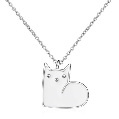 Female Cat Set Chain Clavicle Chain Female Necklace