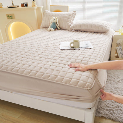 Quilted Waterproof To Prevent Leakage Of Urine Fitted Sheet Duvet Cover Mattress Cover