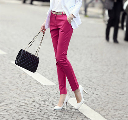 Women's Big Size Formal Office Pencil Pants