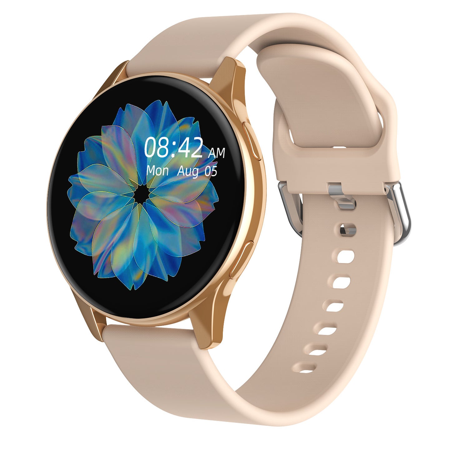 New Round Smart Watch - Bluetooth Calling Fitness Bracelet