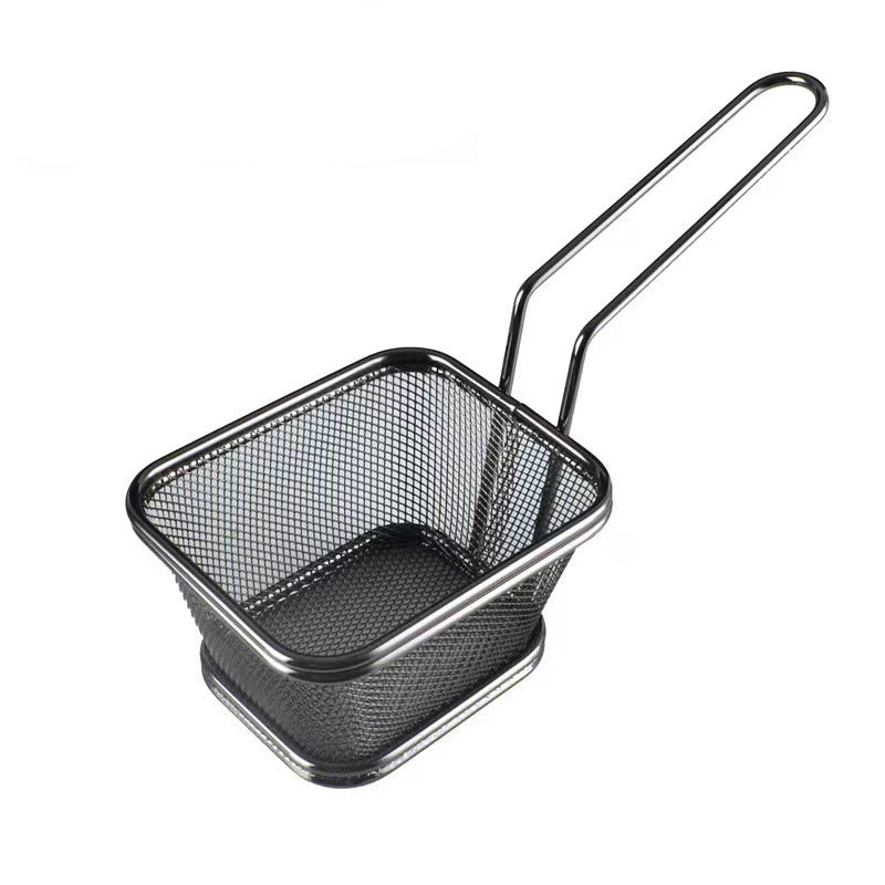 304 Stainless Steel Chips Basket Mini Frying Basket