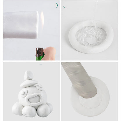 White Fireproof Sealant - Waterproof & Durable Hole Filler