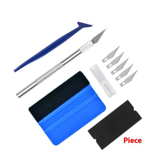 4-piece Set Of Colorful Auto Film Invisible Car Clothing Tools