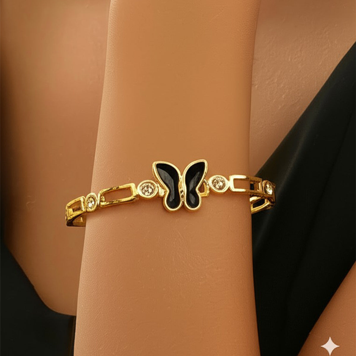 Lxalry Gold Electroplated Pure Iron Cuff Bracelet Handmade Minimalist Jewelry For Women Luxury Everyday  Formal Wear Essential With Secure Comfort Fit