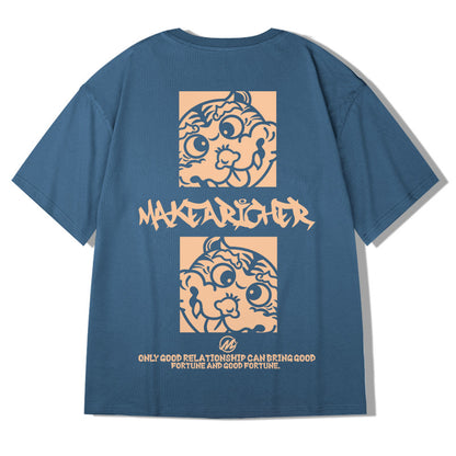 Men's European & American Street Style Short Sleeve T-Shirt