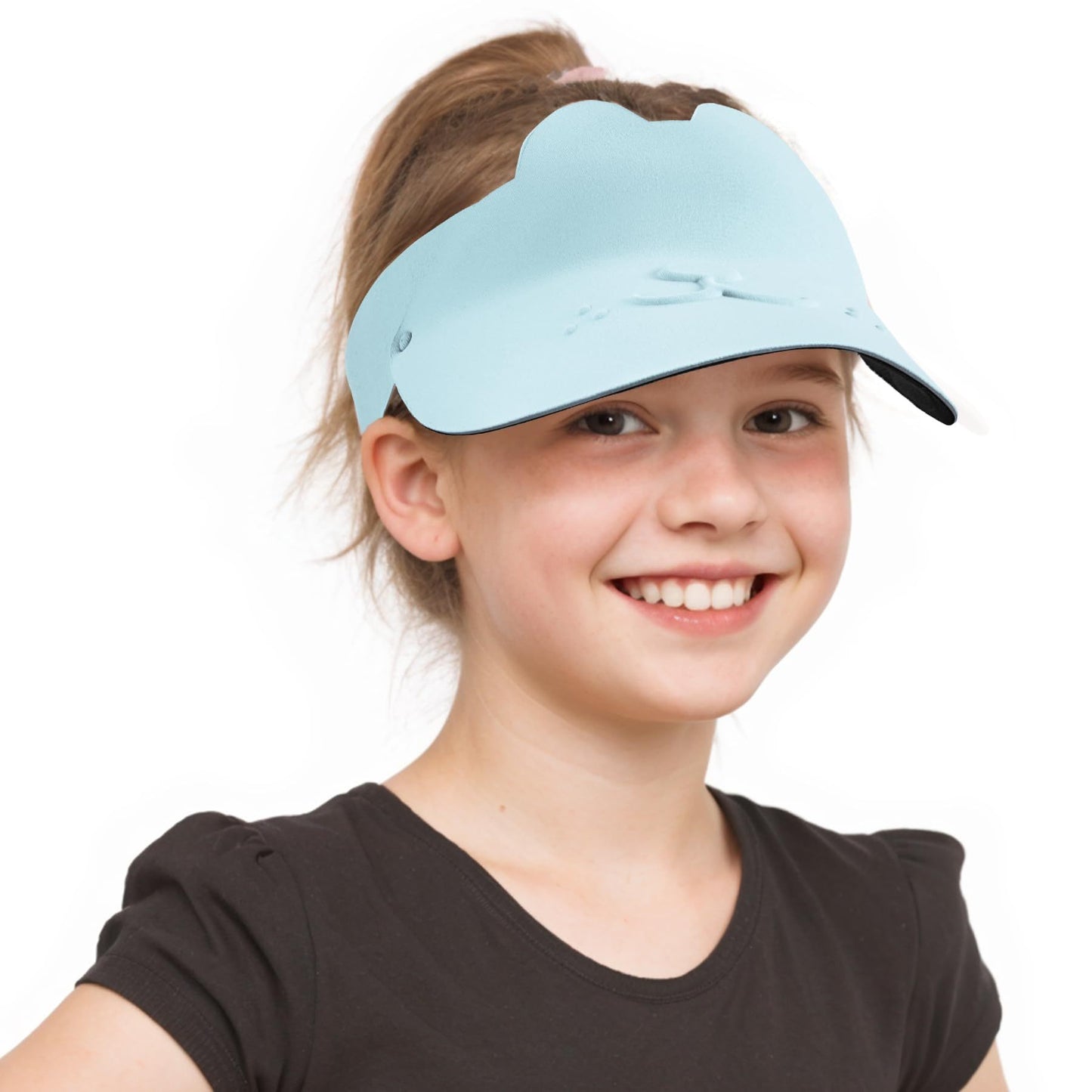 Sukeen Kids Sun Visor Hats For Girls Boys Lightweight Sport Hat Sun Hat Seamless Running Hats For Outdoor Activities