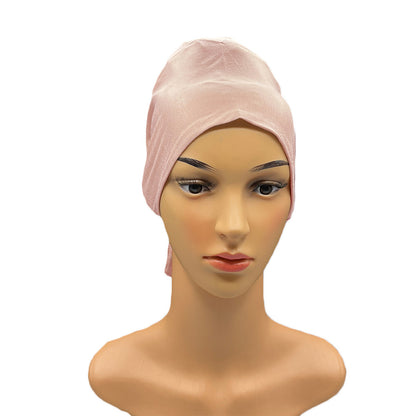 Adjustable Satin Modal Cotton Headscarf