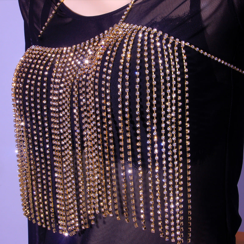 Personality Stage Tassel Body Chain European And American Jewelry