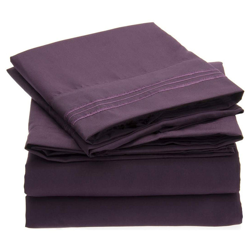 Solid Color Bed Sheet Sanding