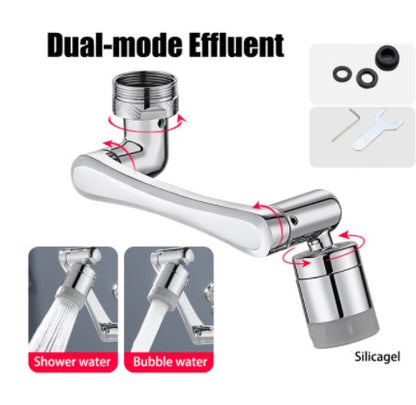 Universal Faucet Washbasin - Multifunctional 1080° Rotation Splash Proof