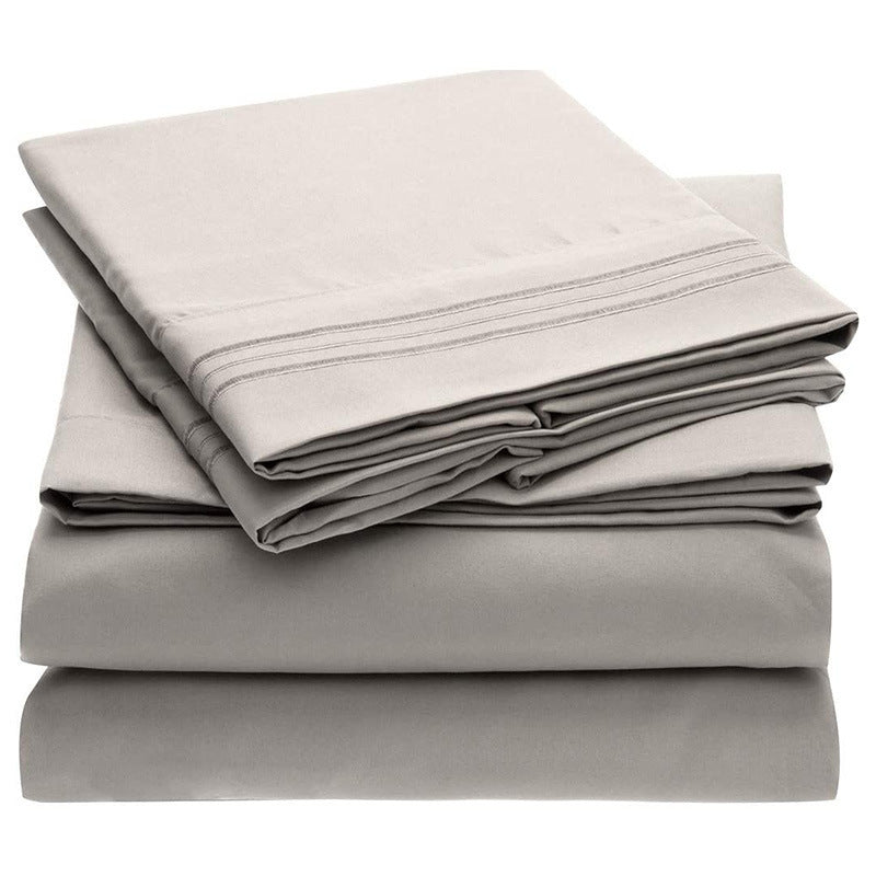 Solid Color Bed Sheet Sanding