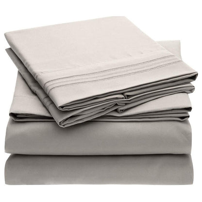 Solid Color Bed Sheet Sanding