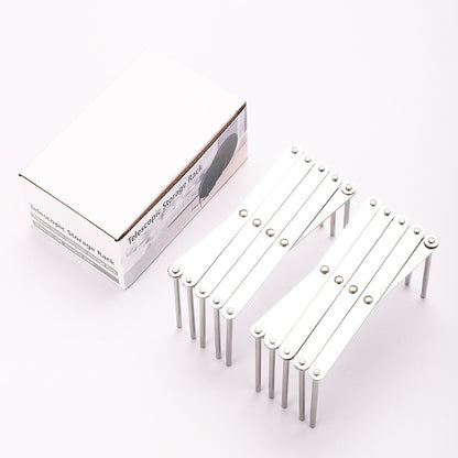 Stainless Steel Telescopic Shelf Folding Kitchen Storage