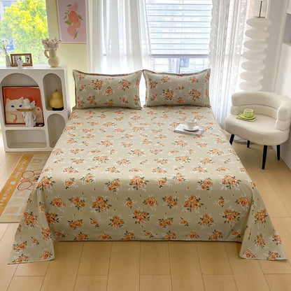 Skin-friendly Bed Sheet Brushed Bedspread