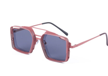 Vintage Steampunk Metal Sunglasses for Men