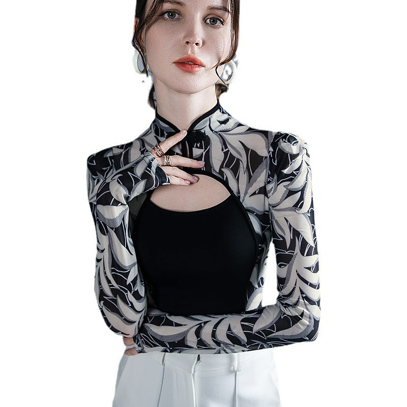 Long Sleeve Under Western-style Base Coat