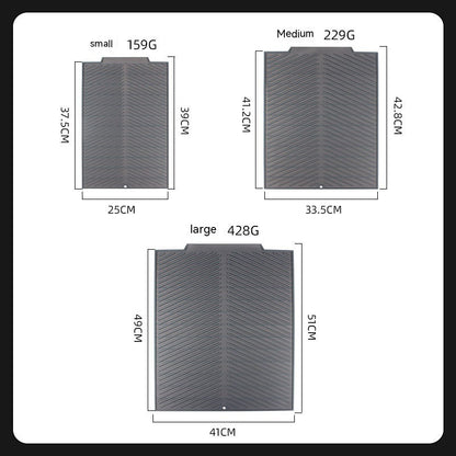 Silicone Draining Pad Household Tableware Heat Proof Mat Dining Table